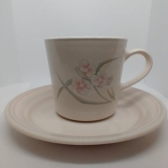 VTG 7 Cups/Saucers Corelle Sets Corning Spring Pond Dinnerware Cups/Saucers Set - Picture 9 of 10